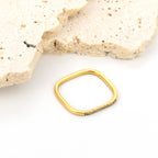 Minimalistische diamanten ring