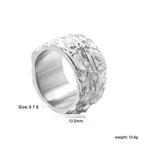 Octagonal Pearl Ring