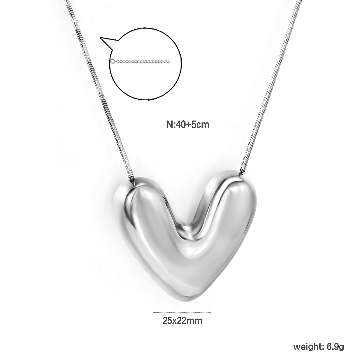 Heart Pendant Necklace