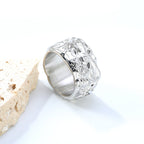 Octagonal Pearl Ring