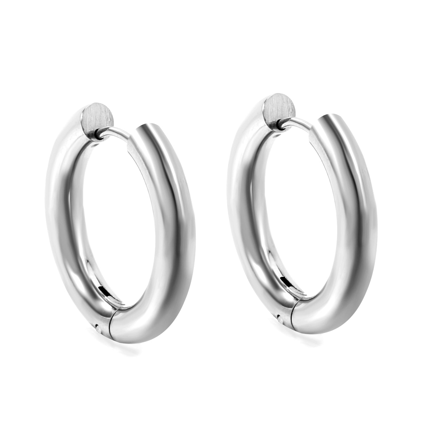 Cirkelvormige oorbellen in goudkleur