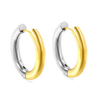 Cirkelvormige oorbellen in goudkleur