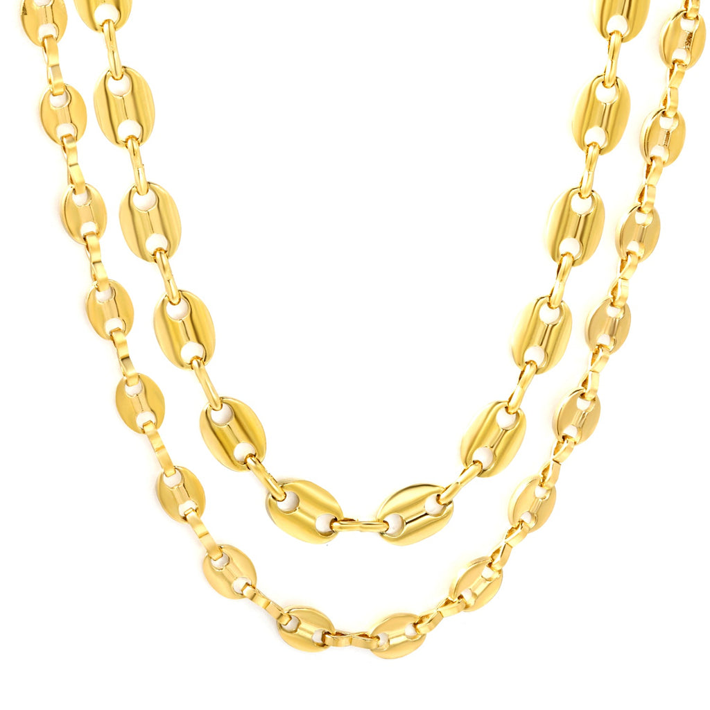 Koffieboon hanger ketting