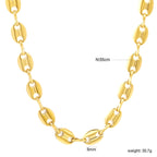 Koffieboon hanger ketting