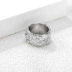Octagonal Pearl Ring