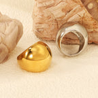 Dikke overdreven ring