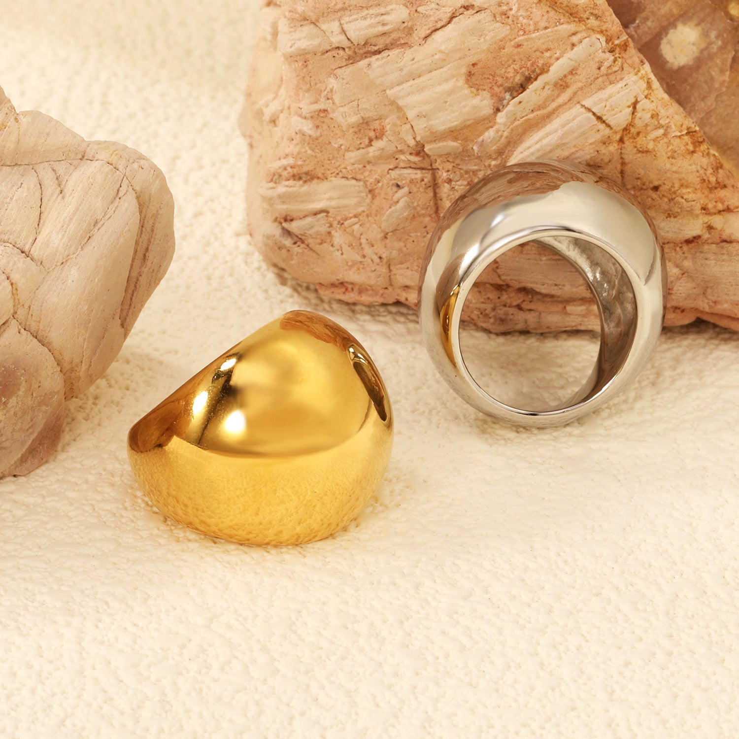 Dikke overdreven ring