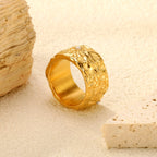 Octagonal Pearl Ring
