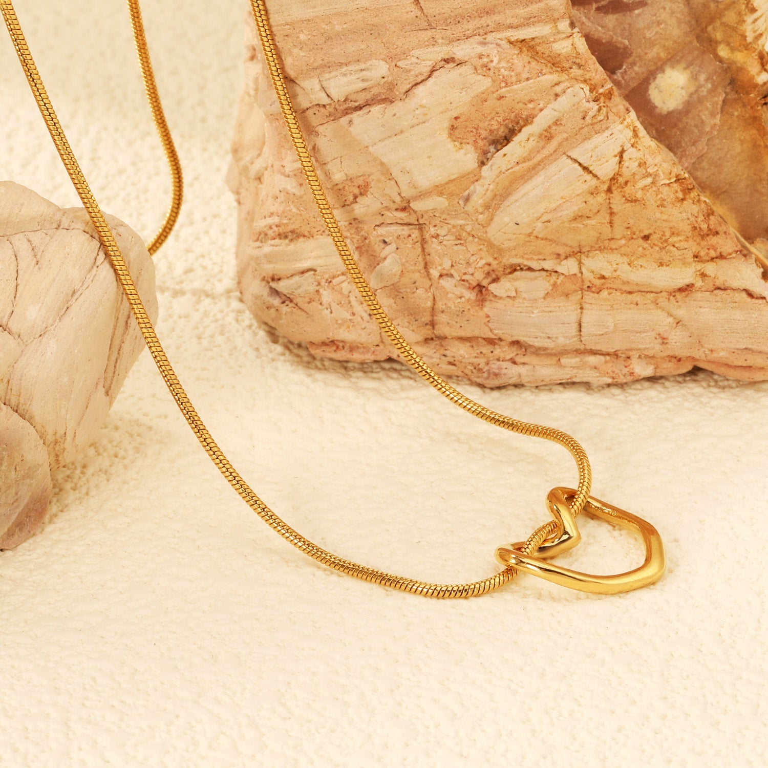 Holle Hart Hanger Ketting