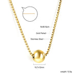 Collier pendentif en perles