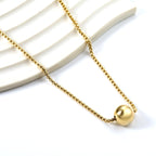 Collier pendentif en perles