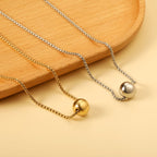 Collier pendentif en perles