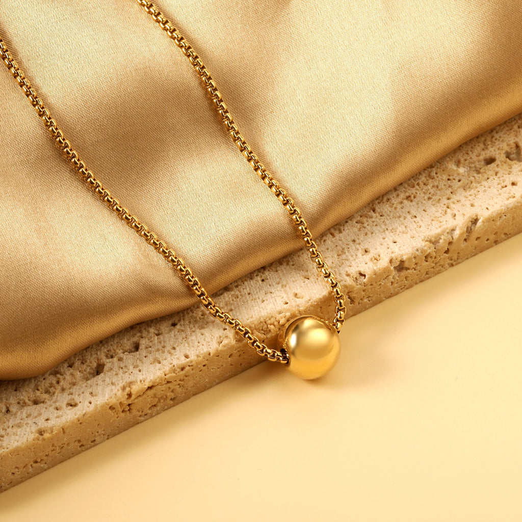 Collier pendentif en perles