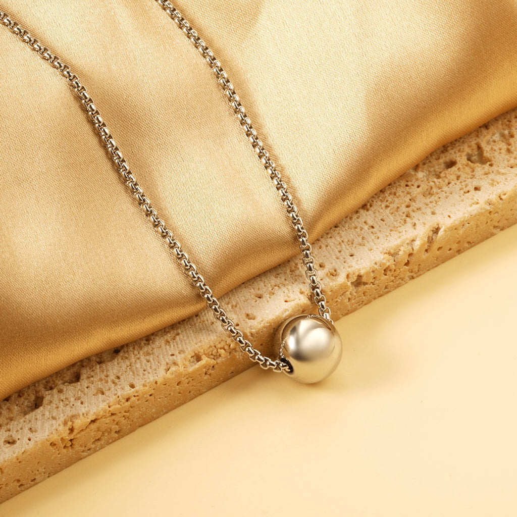 Collier pendentif en perles