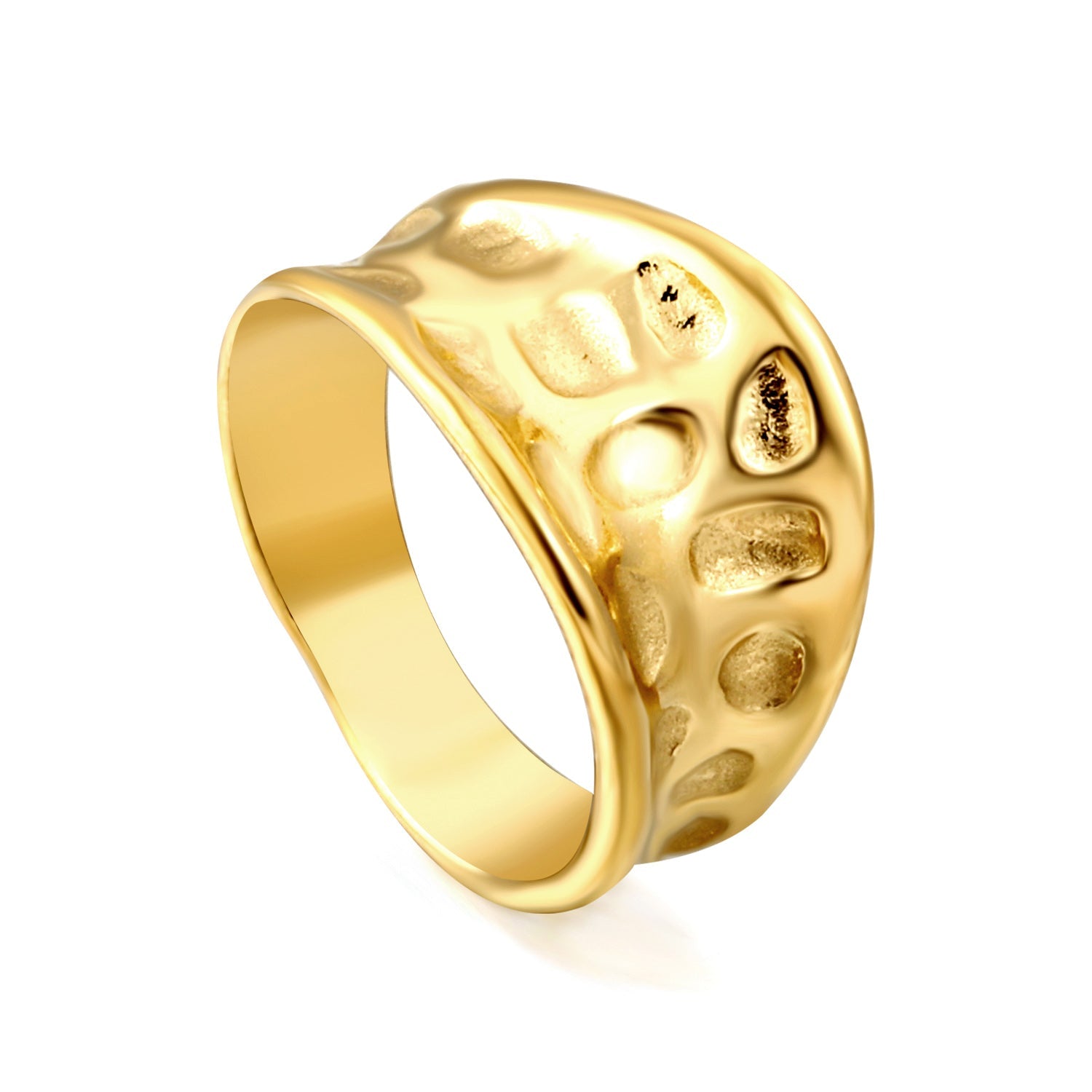 Overdreven krateroppervlaktering