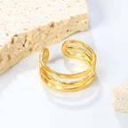 Spiraalverbinding open ring