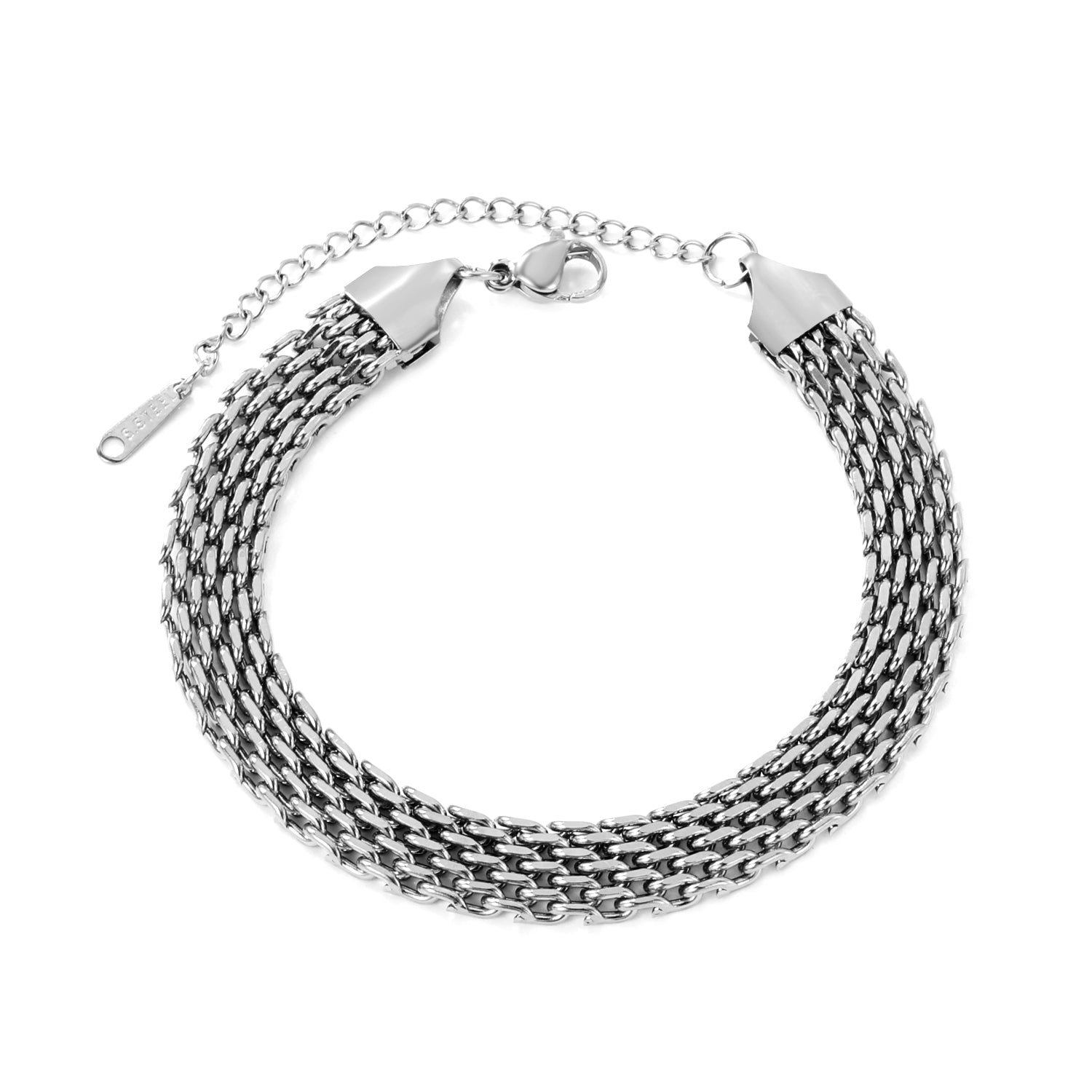 Geweven mesh armband