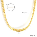 Twee-strengs gevlochten ketting