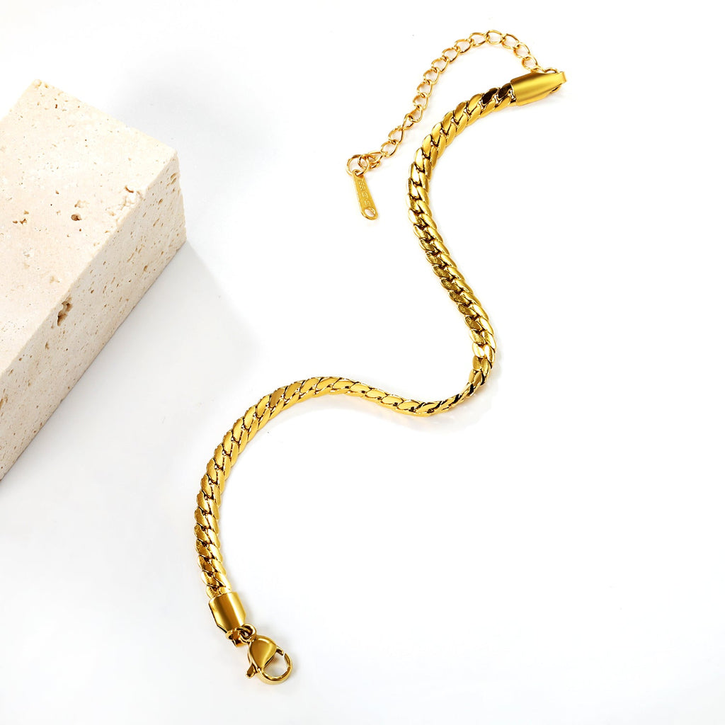 Twee-strengs gevlochten armband