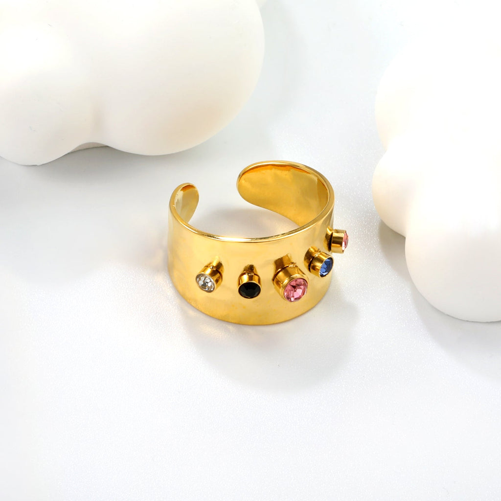 Gemengde zirkonia open-end ring