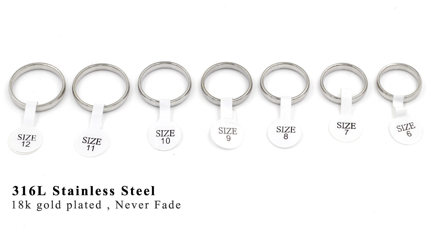 Monochrome minimalistische goudkleurige ring