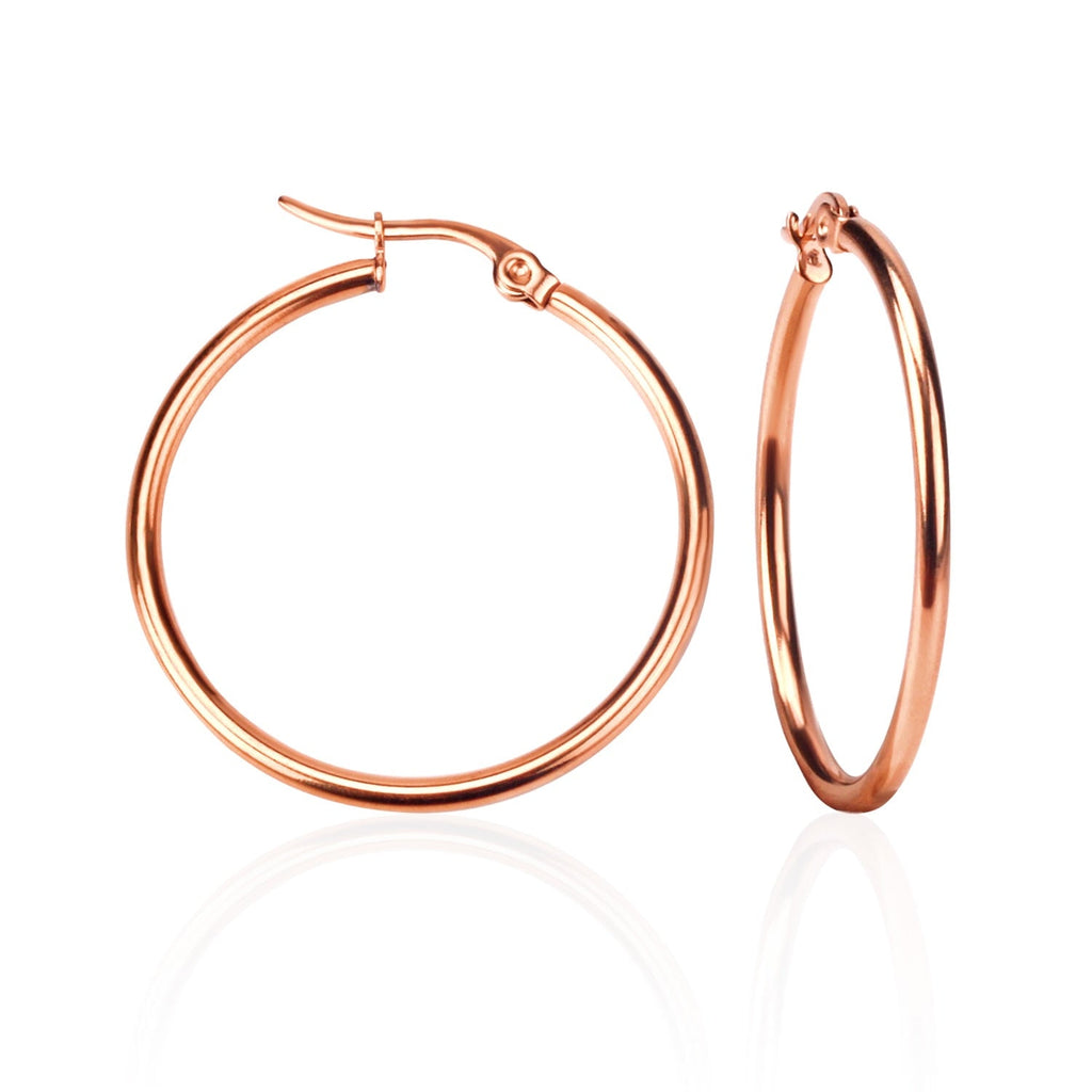 Classic Gold Hoop Earrings