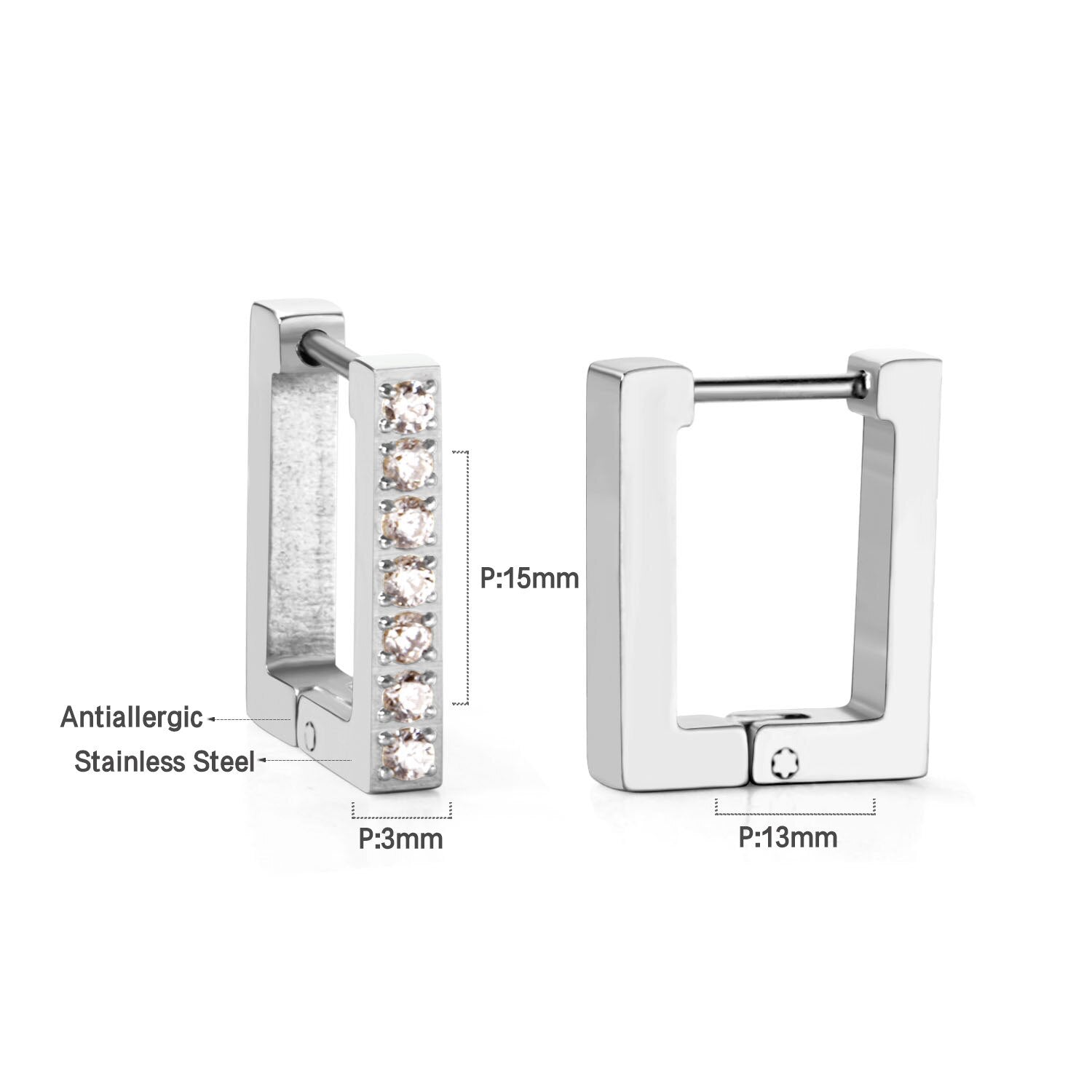 Gouden geometrische creolen 