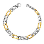 Gold Cuban Link Chain Bracelet