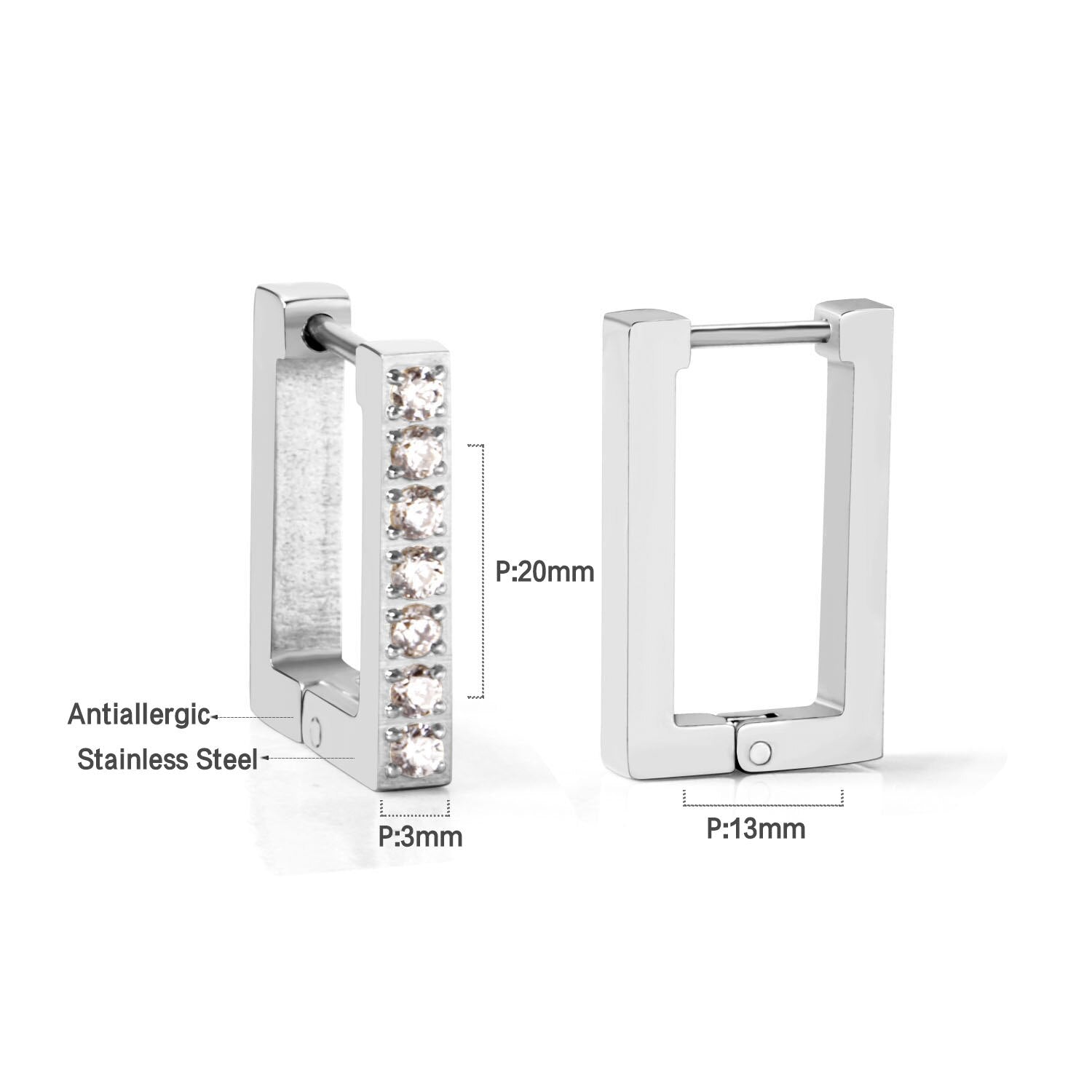 Gouden geometrische creolen 