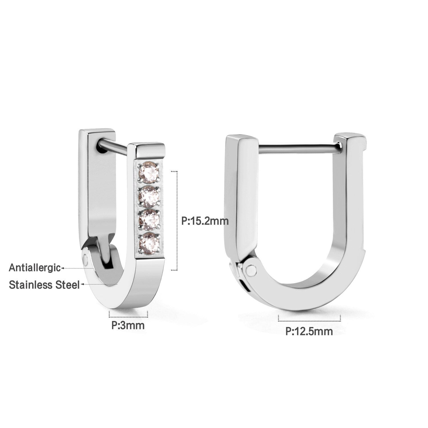 Gouden geometrische creolen 