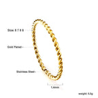 Draaiende minimalistische solitaire ring