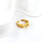 Verstelbare ring met onregelmatige geometrie