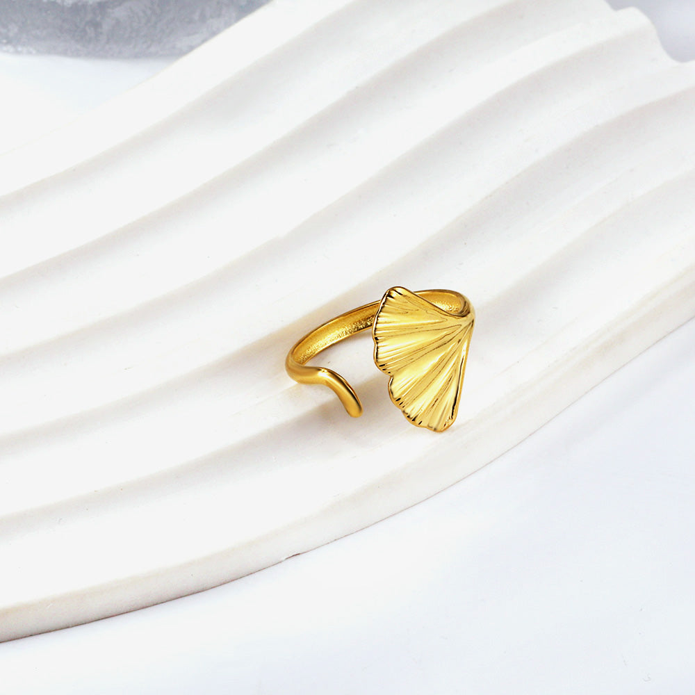 Verstelbare bladopen ring