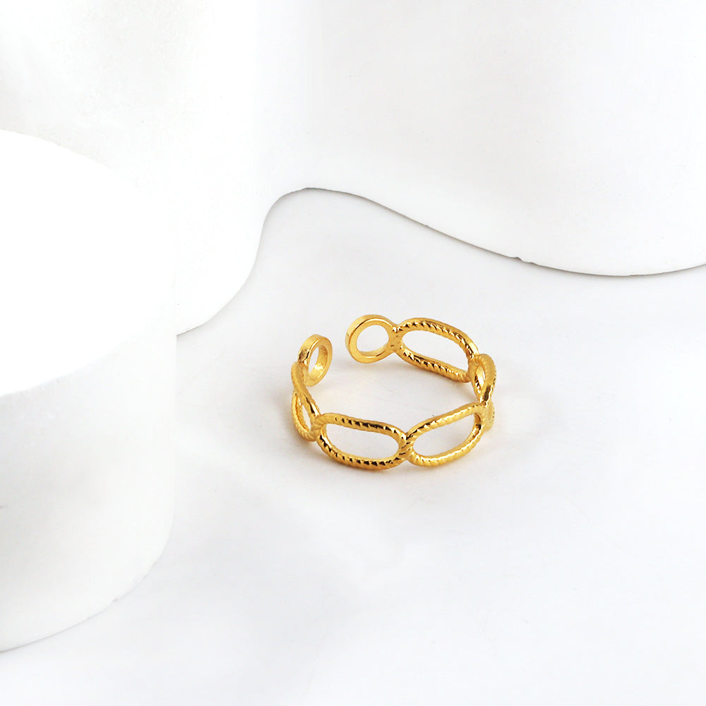 Retro ronde hoepeloorbellen