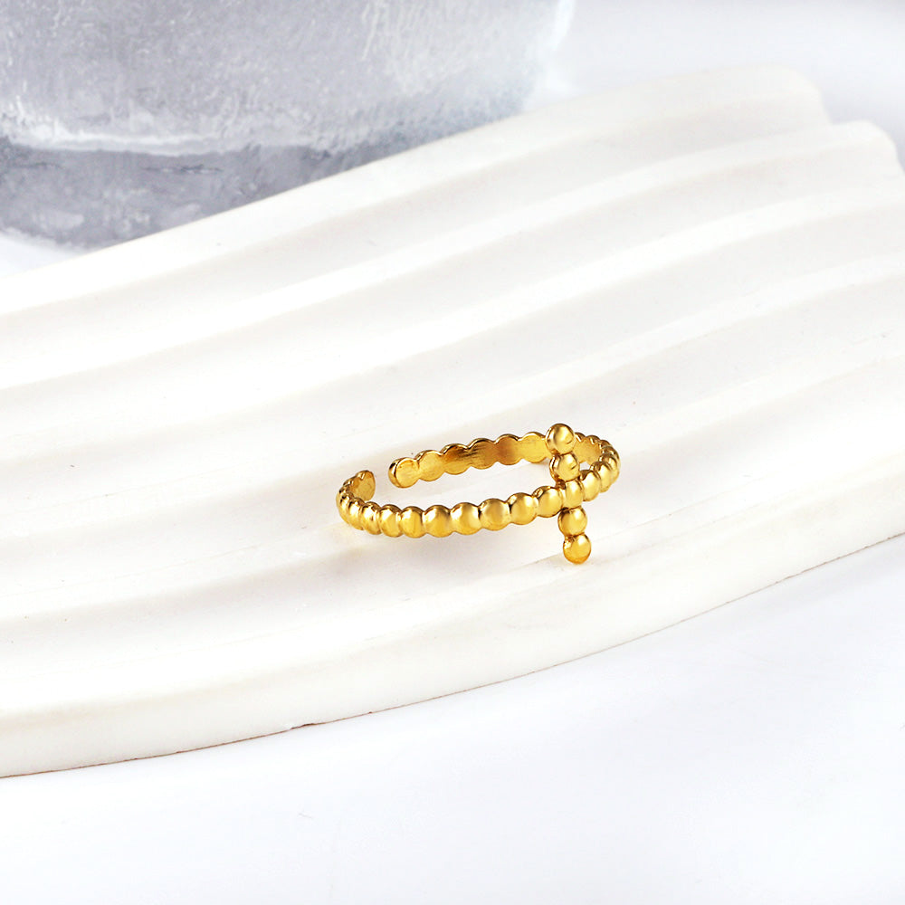 Kruis open vingerring