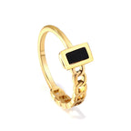 Ronde metalen windring met diamanten