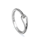 Geometrische diamant waterdruppel holle ring