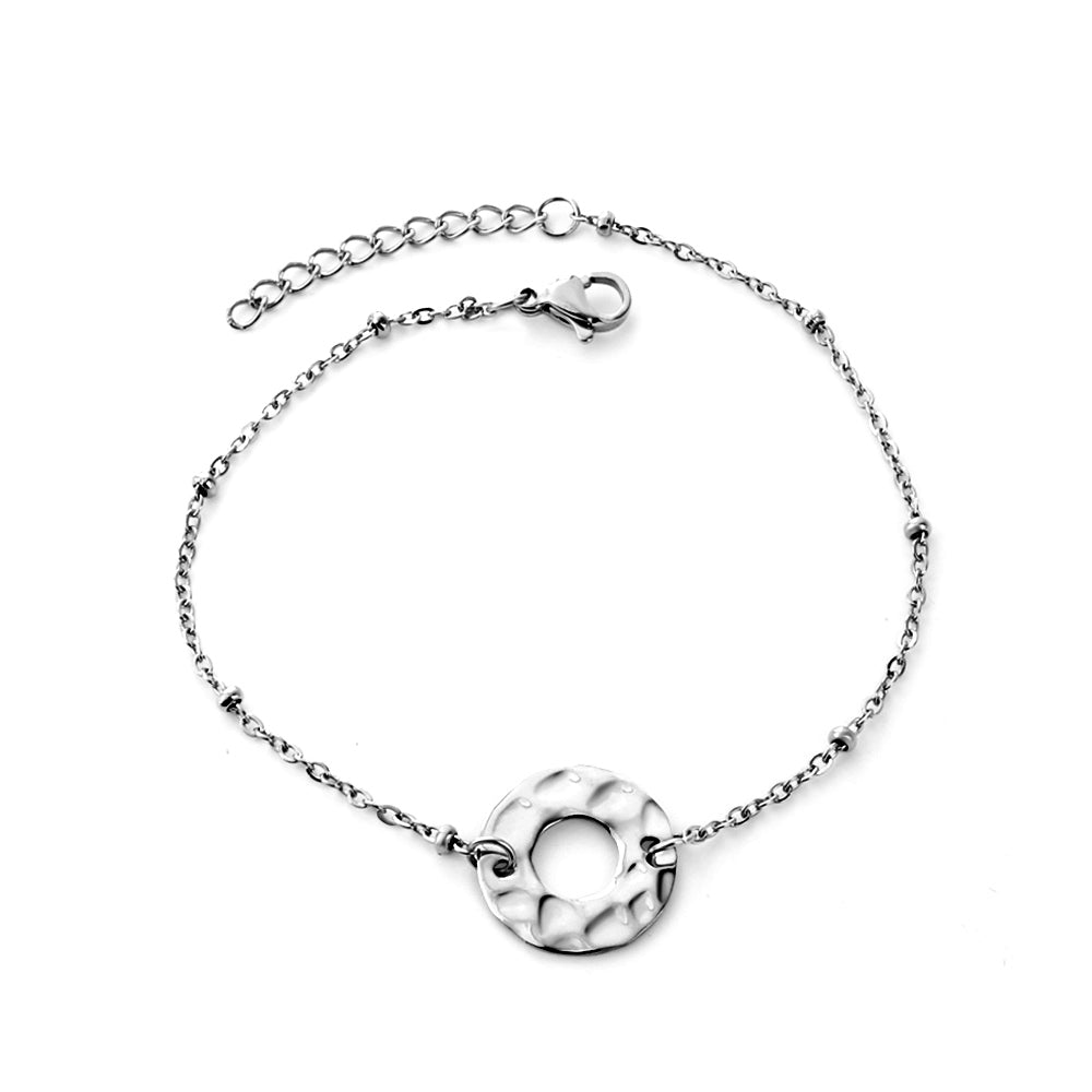 Bracelet accessoire rond creux