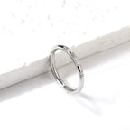 Ring met diamantaccentontwerp