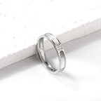 Three Diamond Niche Design Ring