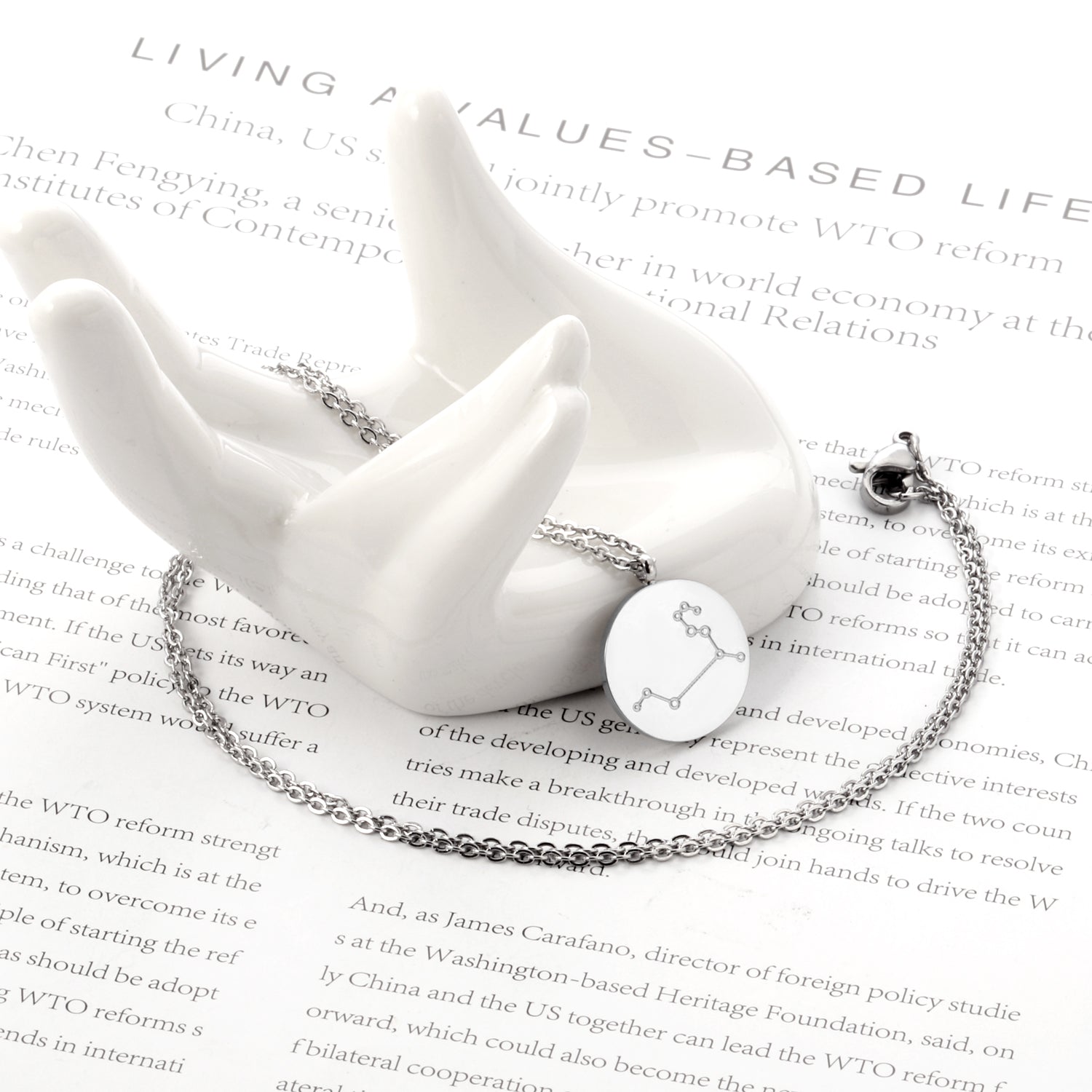 Hangerketting met sterrenbeelden