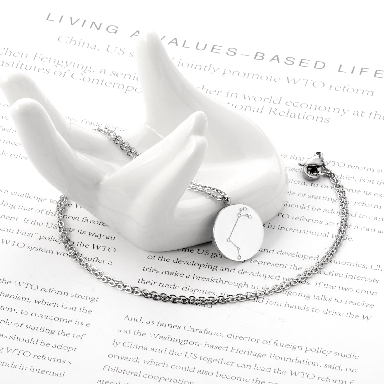 Hangerketting met sterrenbeelden