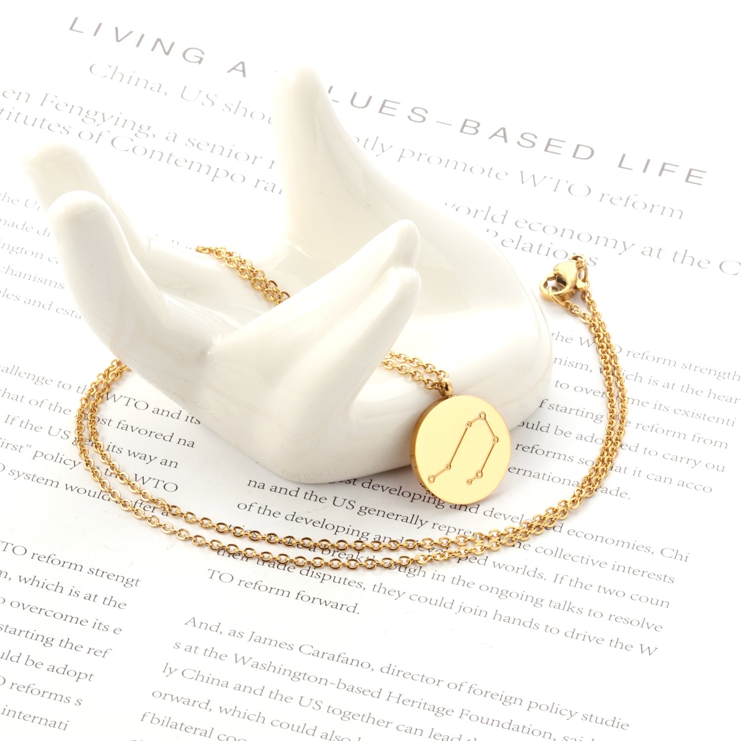 Hangerketting met sterrenbeelden