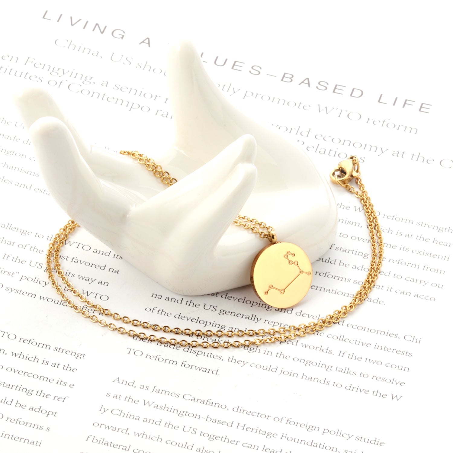 Hangerketting met sterrenbeelden