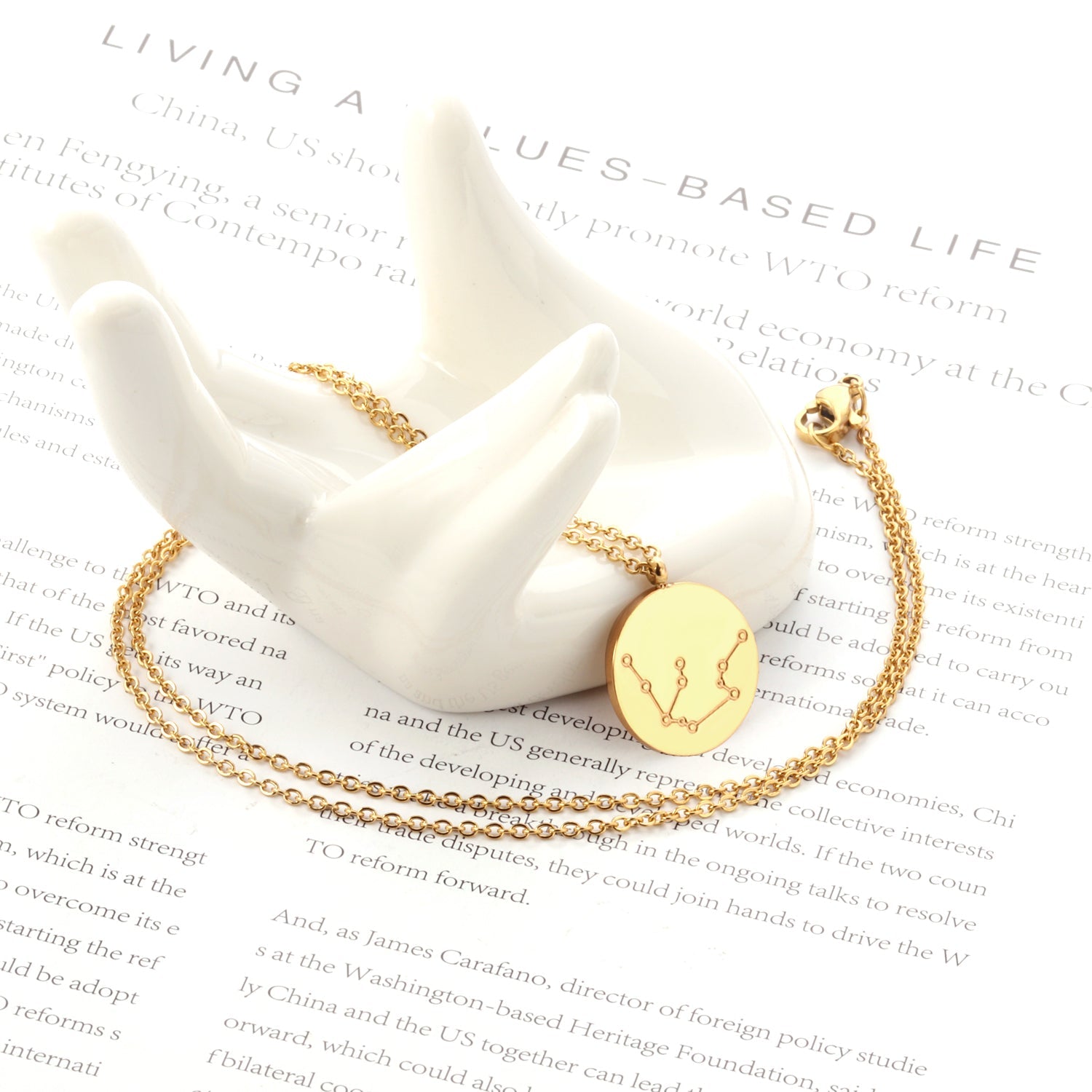 Hangerketting met sterrenbeelden