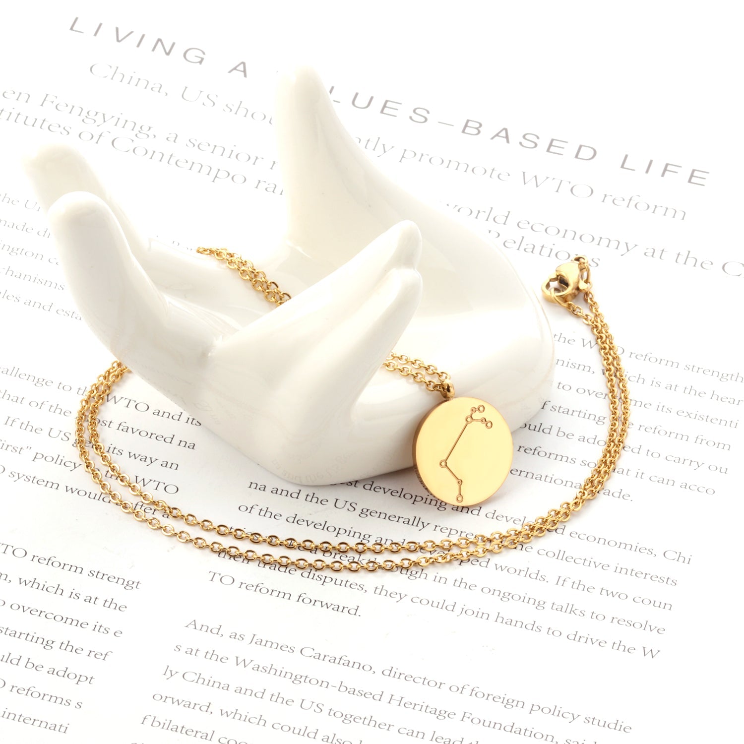 Hangerketting met sterrenbeelden