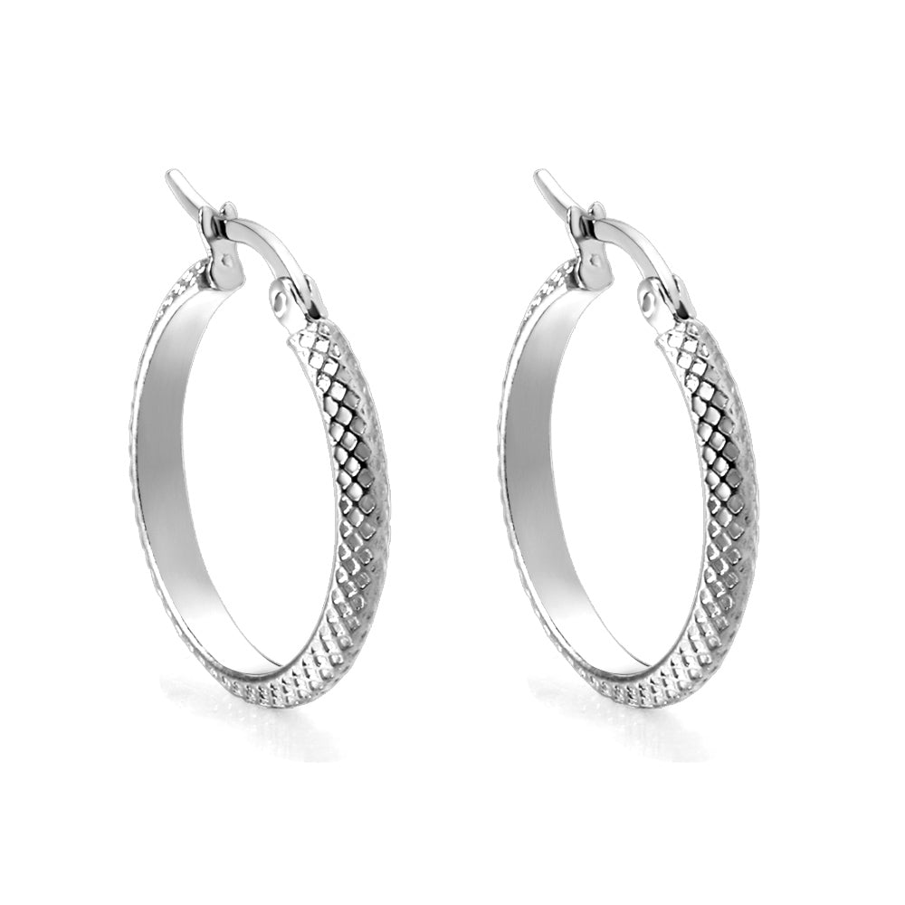 Round Mesh Earrings