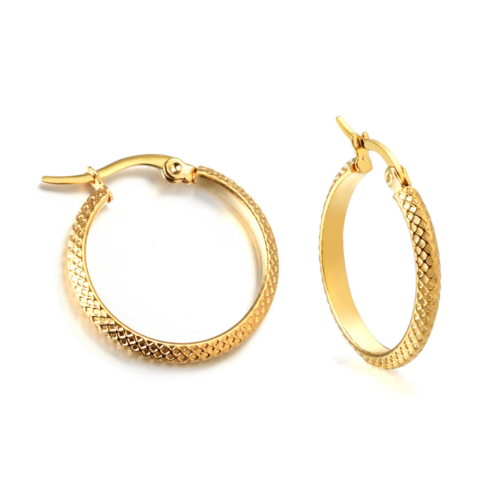 Round Mesh Earrings