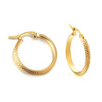 Round Mesh Earrings