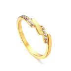 Elegante diamanten accentbandring